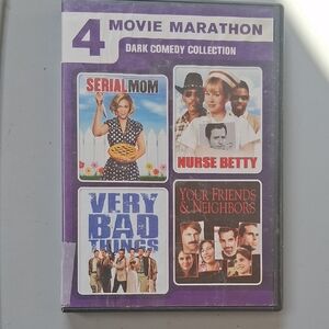 4 Movie Marathon Dark Comedy Collection DVD